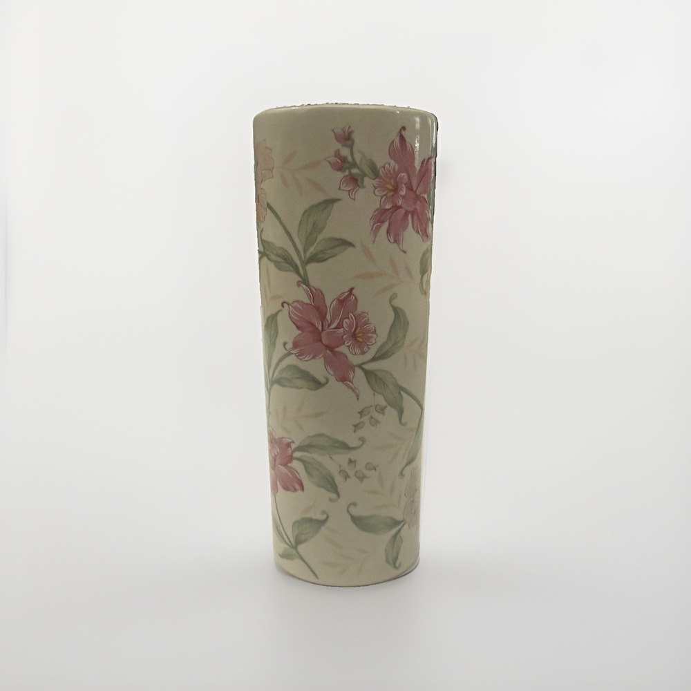 Vintage Otagirl Prima Japan Bud Flowers Floral 7.5" Vase Porcelain